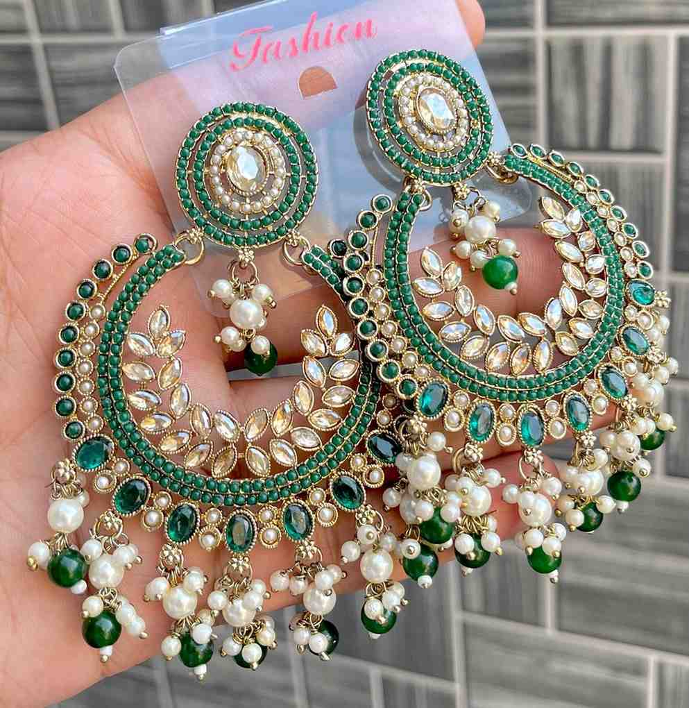 Beautiful Premium Quality Pakistani Work Bollywood Earrings....