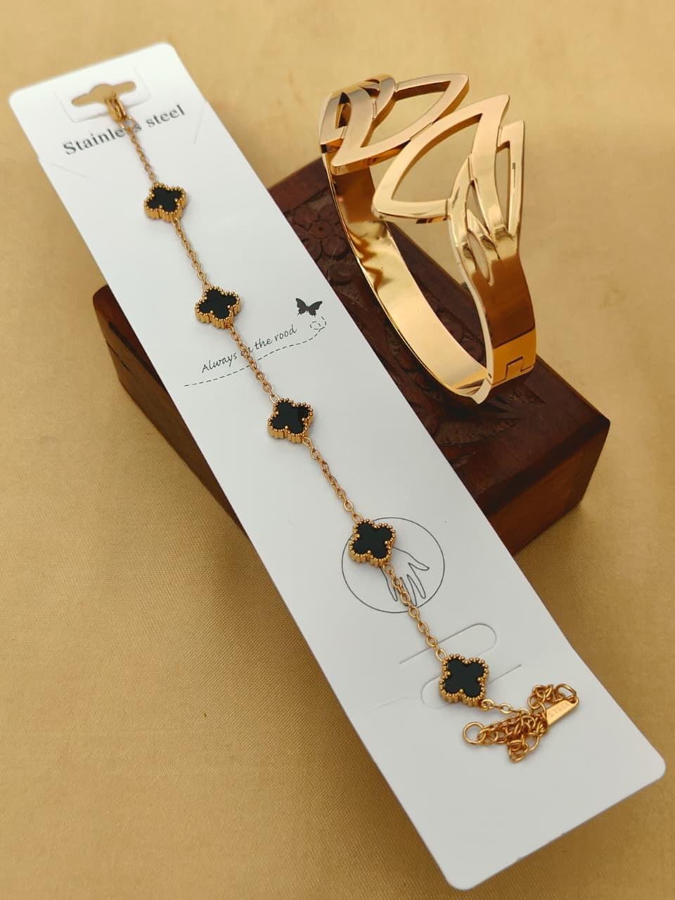 Beautiful Premium Quality Anti Tarnish 2 PC's Bracelets Combo....