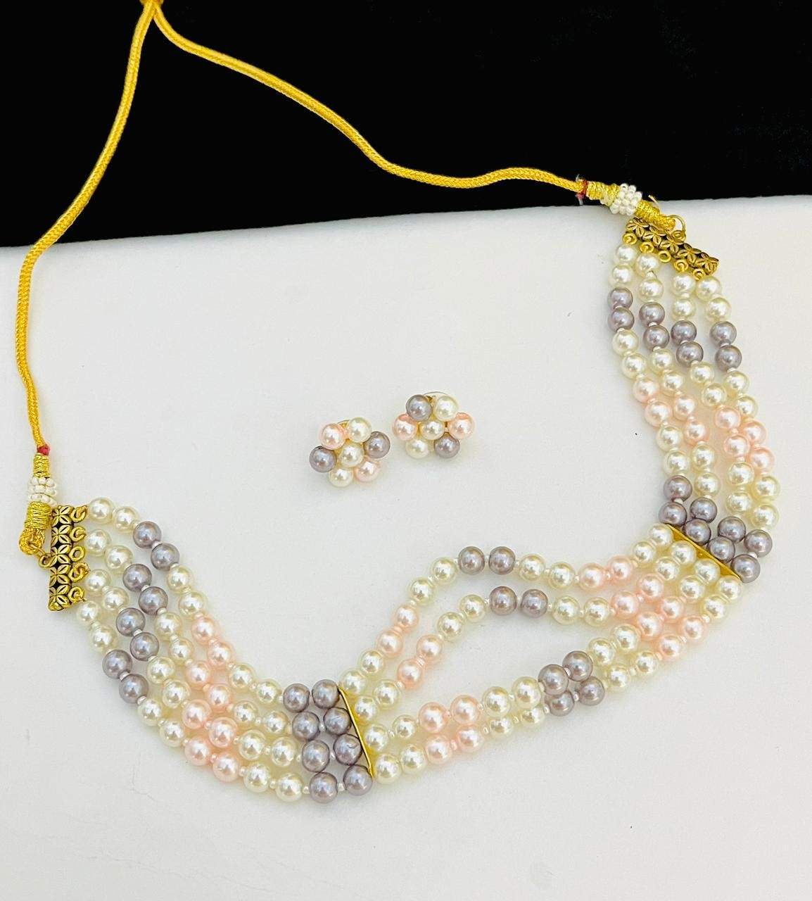 Beautiful Premium Quality Daily Wear Mala With Studs…