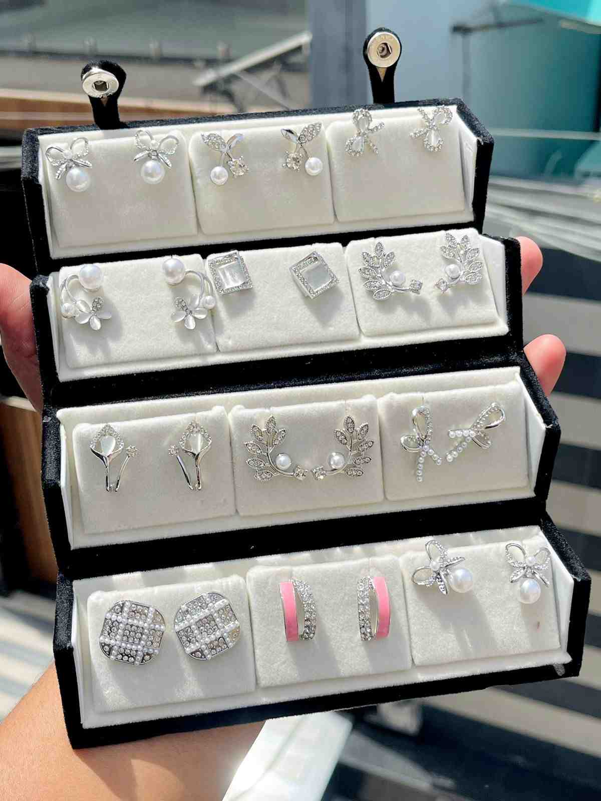 Western Earrings Box Of 12 Pairs