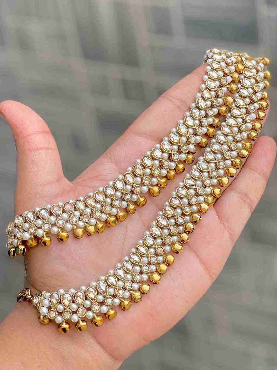 Beautiful Ghoongroo And Kundan Payal