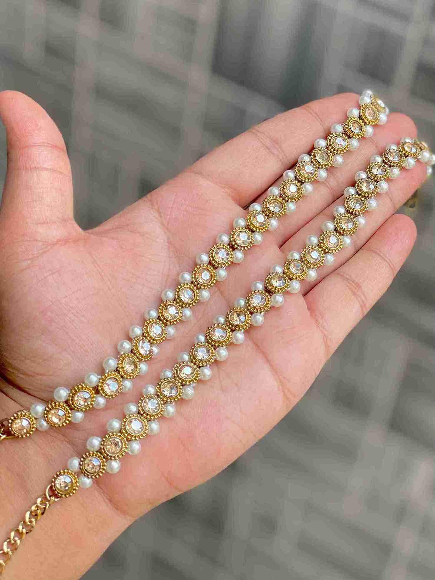 Beautiful Ghoongroo And Kundan Payal