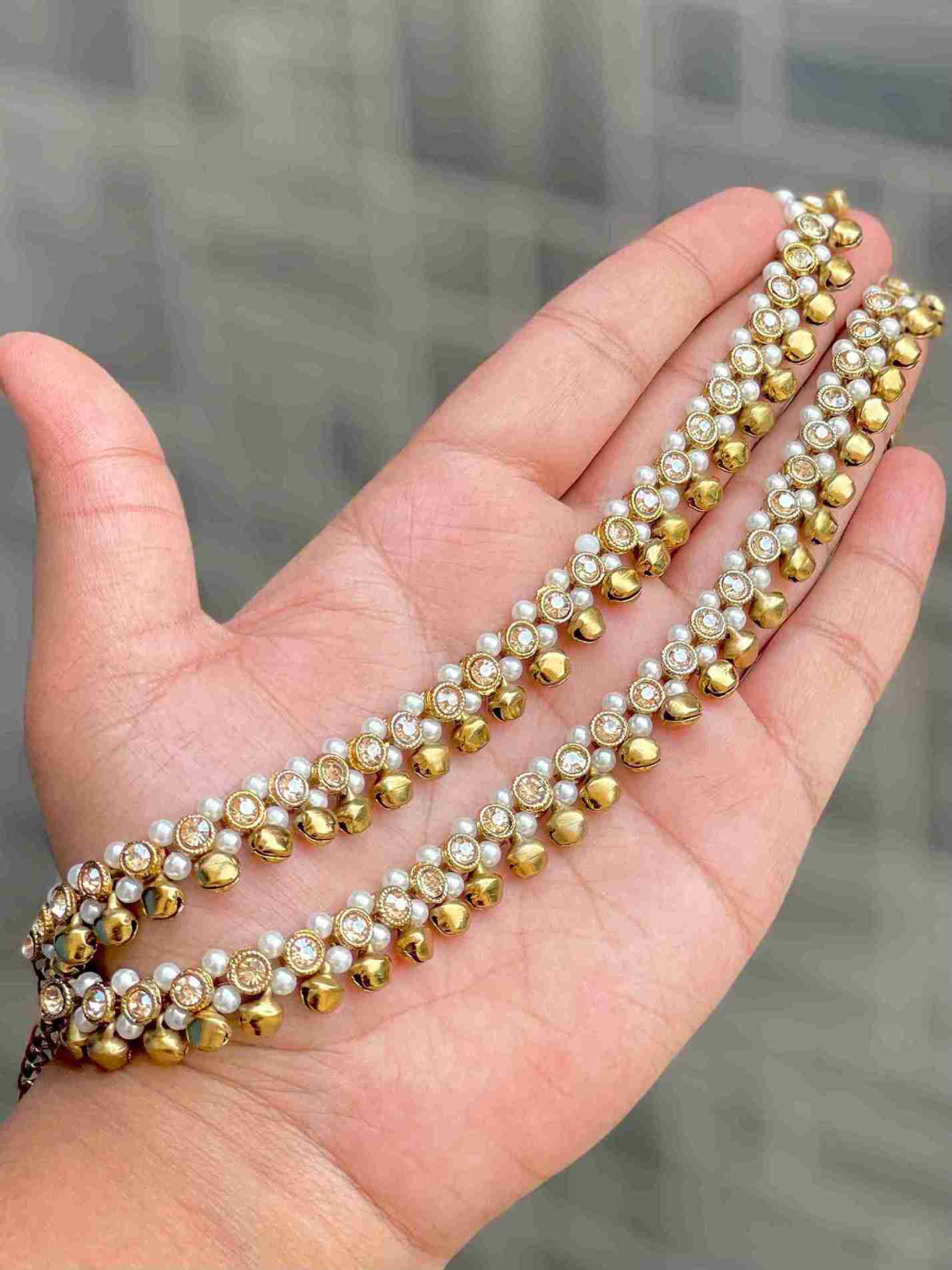 Beautiful Ghoongroo And Kundan Payal