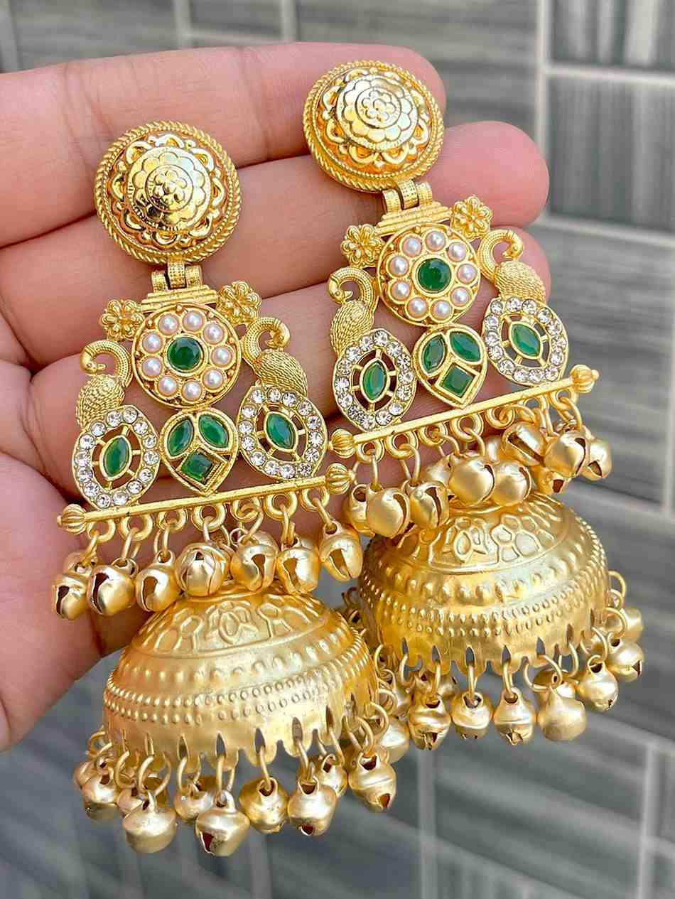 Kashmiri Big Size Jaipuri Statement Jhumkaa