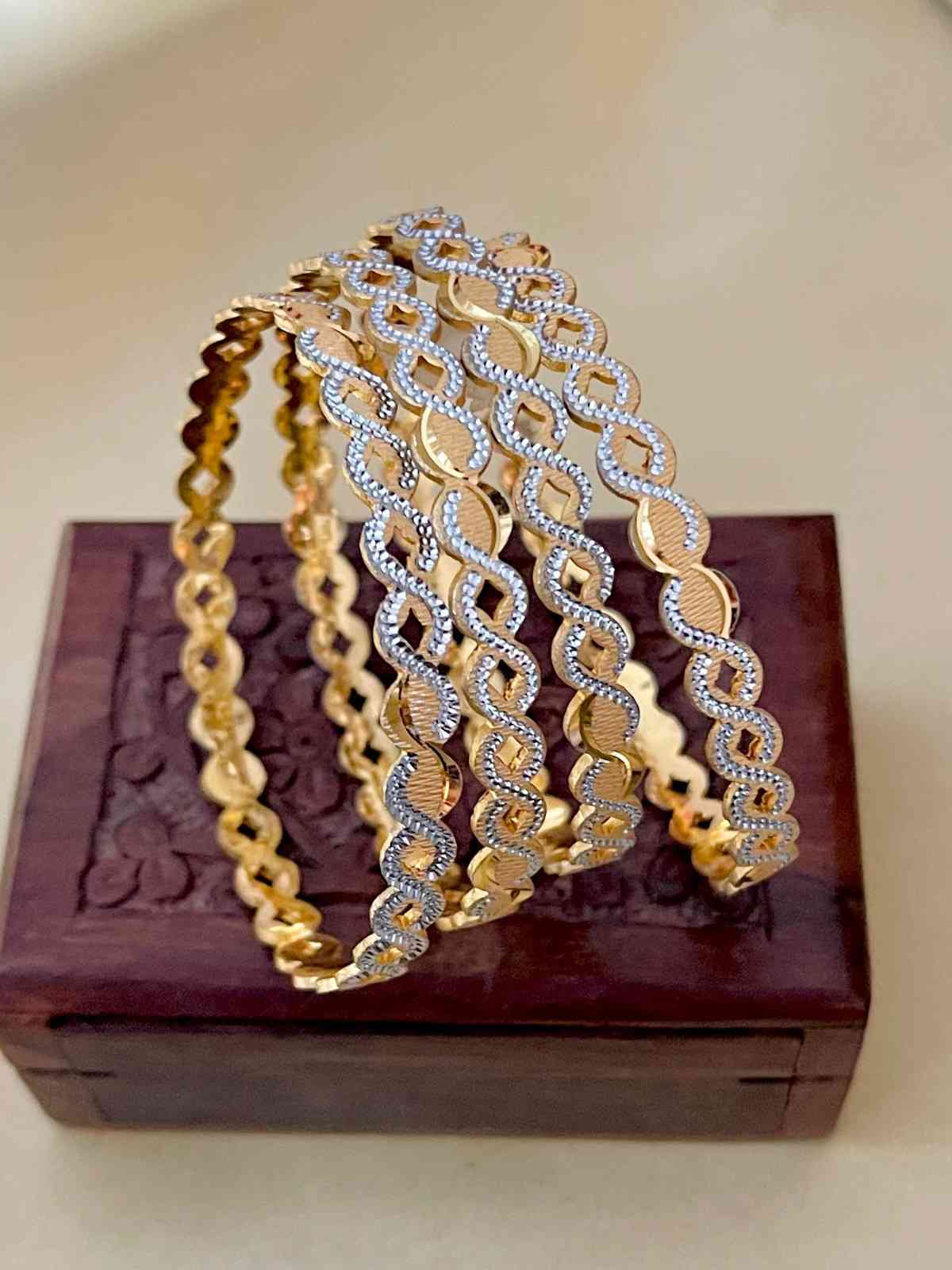 Gold Plated Bangle 2 Year Guarantee