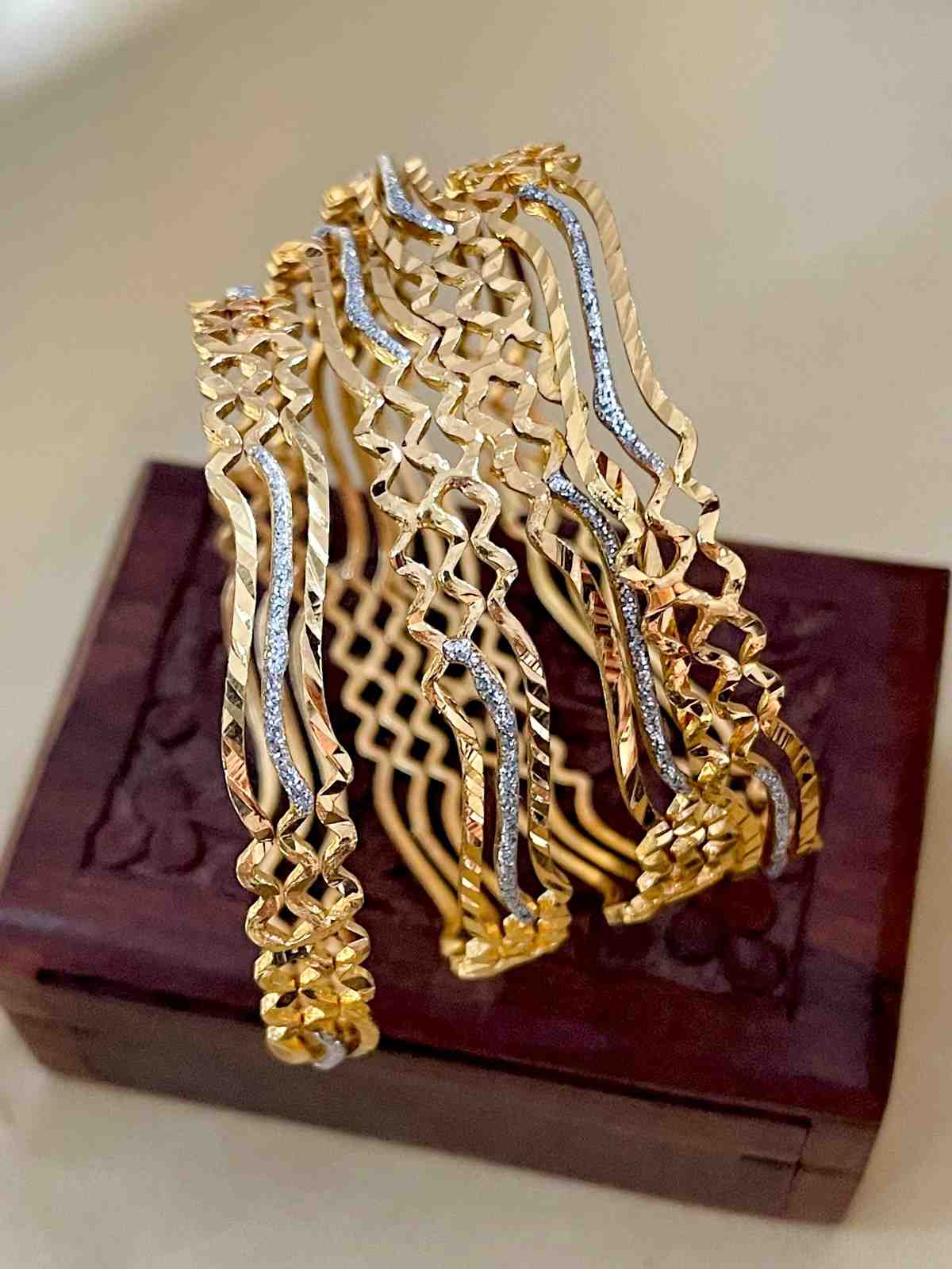 Gold Plated Bangle 2 Year Guarantee