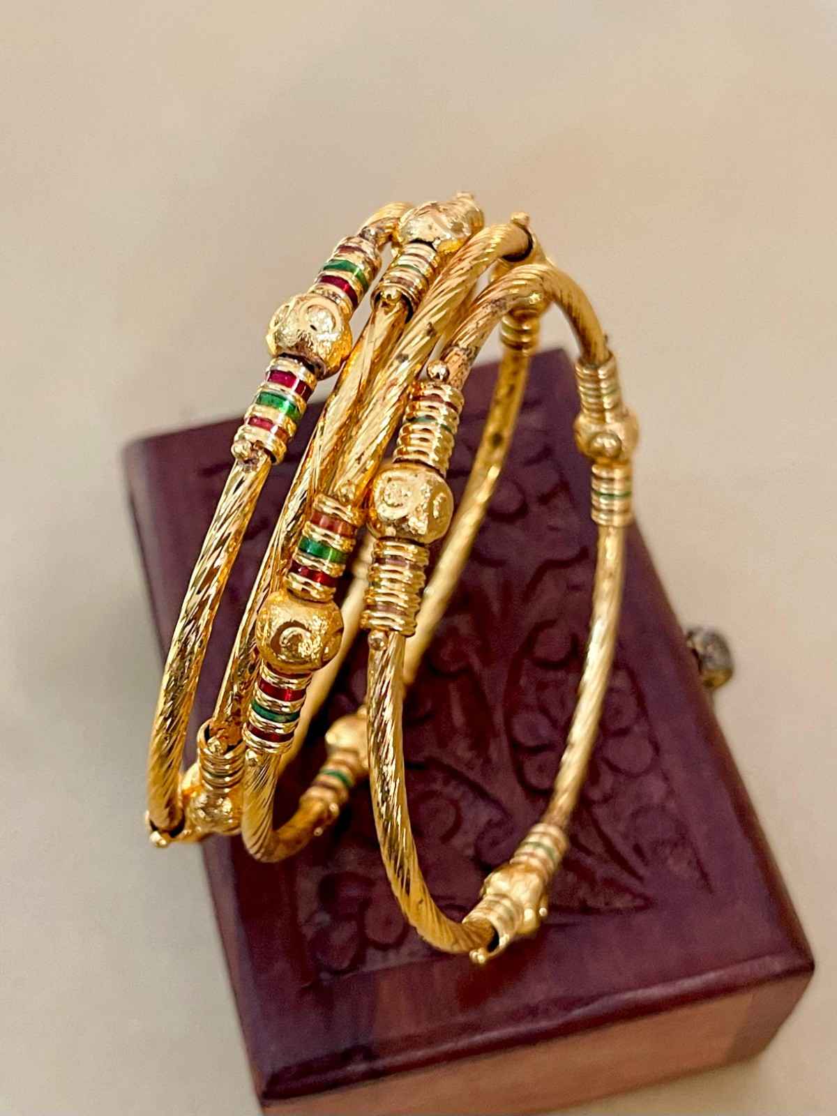 Gold Plated Bangle 2 Year Guarantee