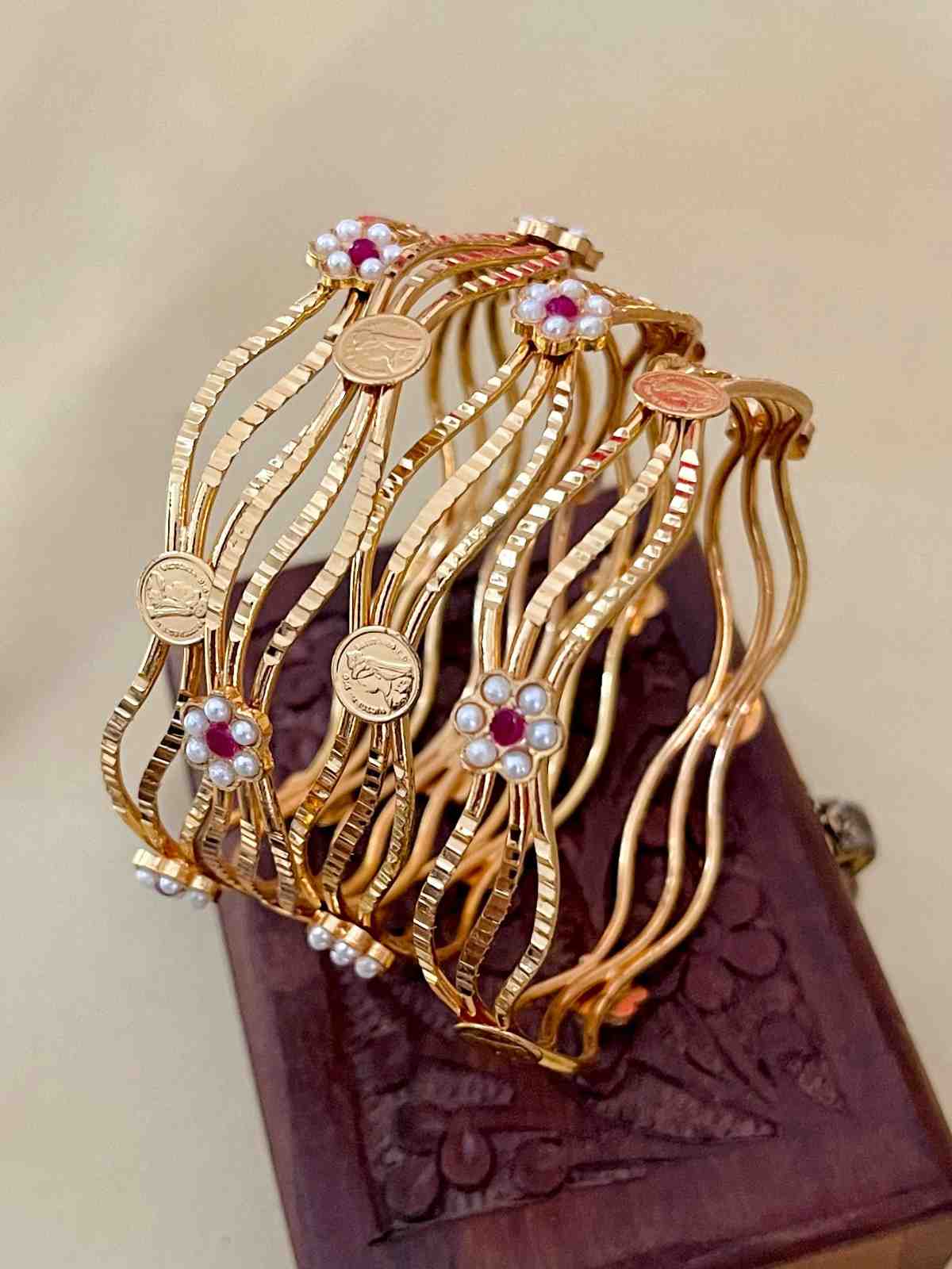 Gold Plated Bangle 2 Year Guarantee