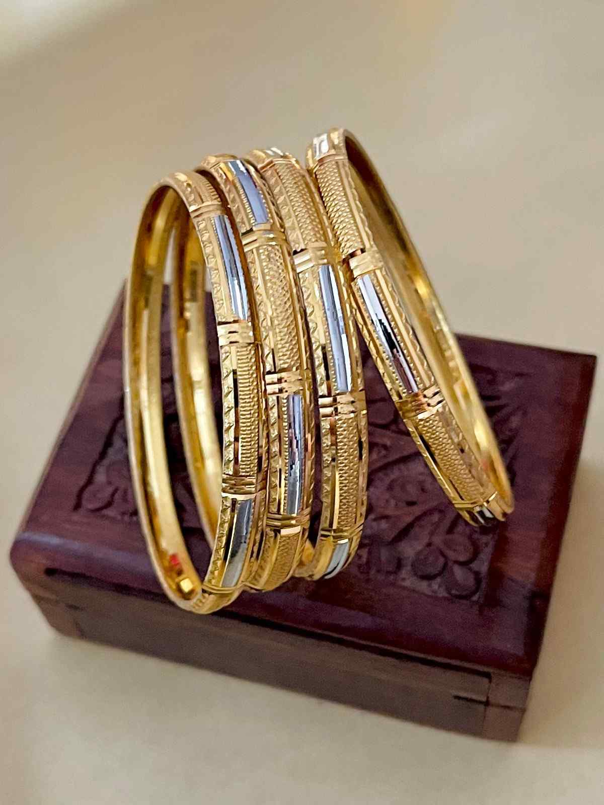 Gold Plated Bangle 2 Year Guarantee