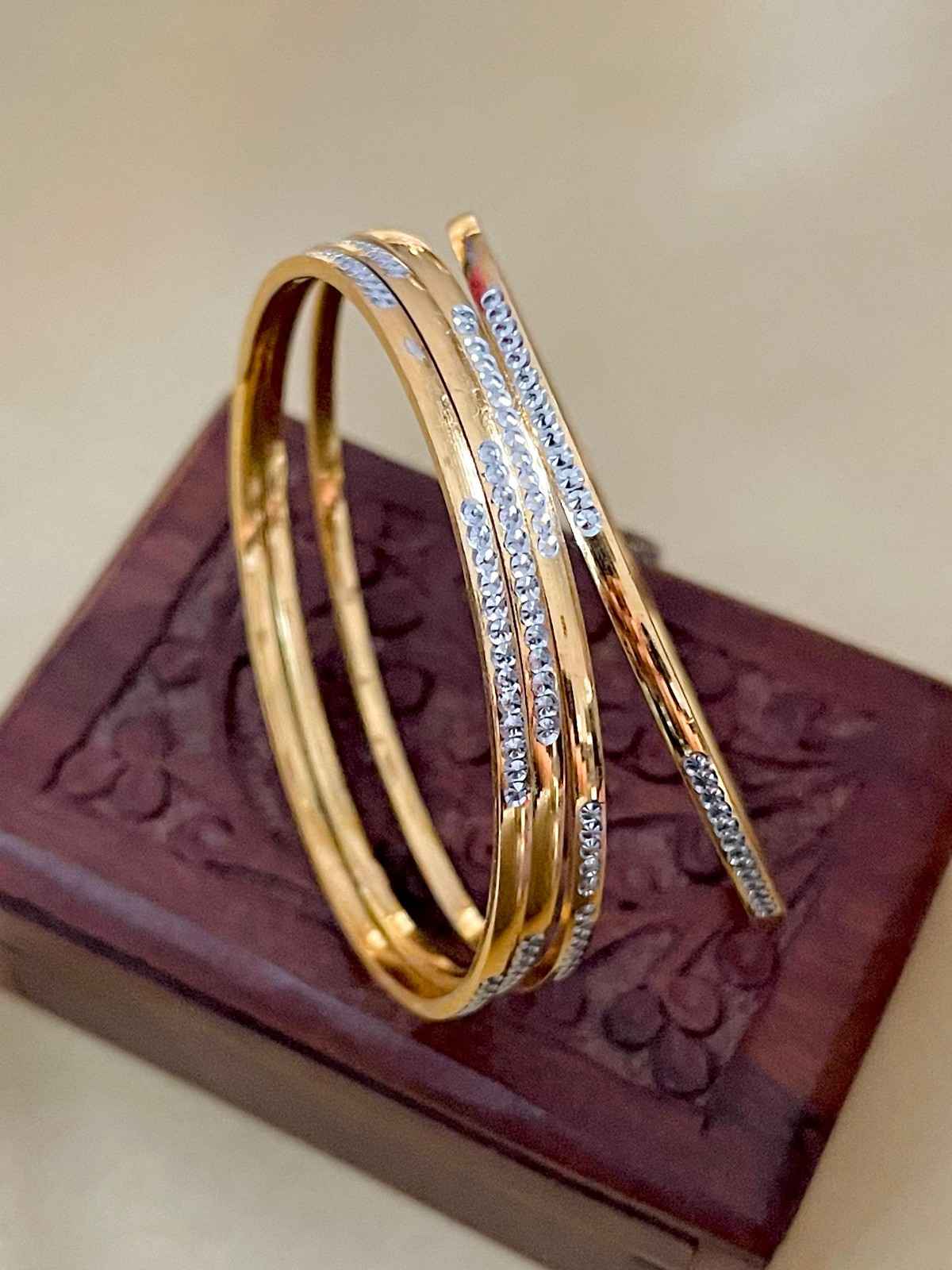 Gold Plated Bangle 2 Year Guarantee
