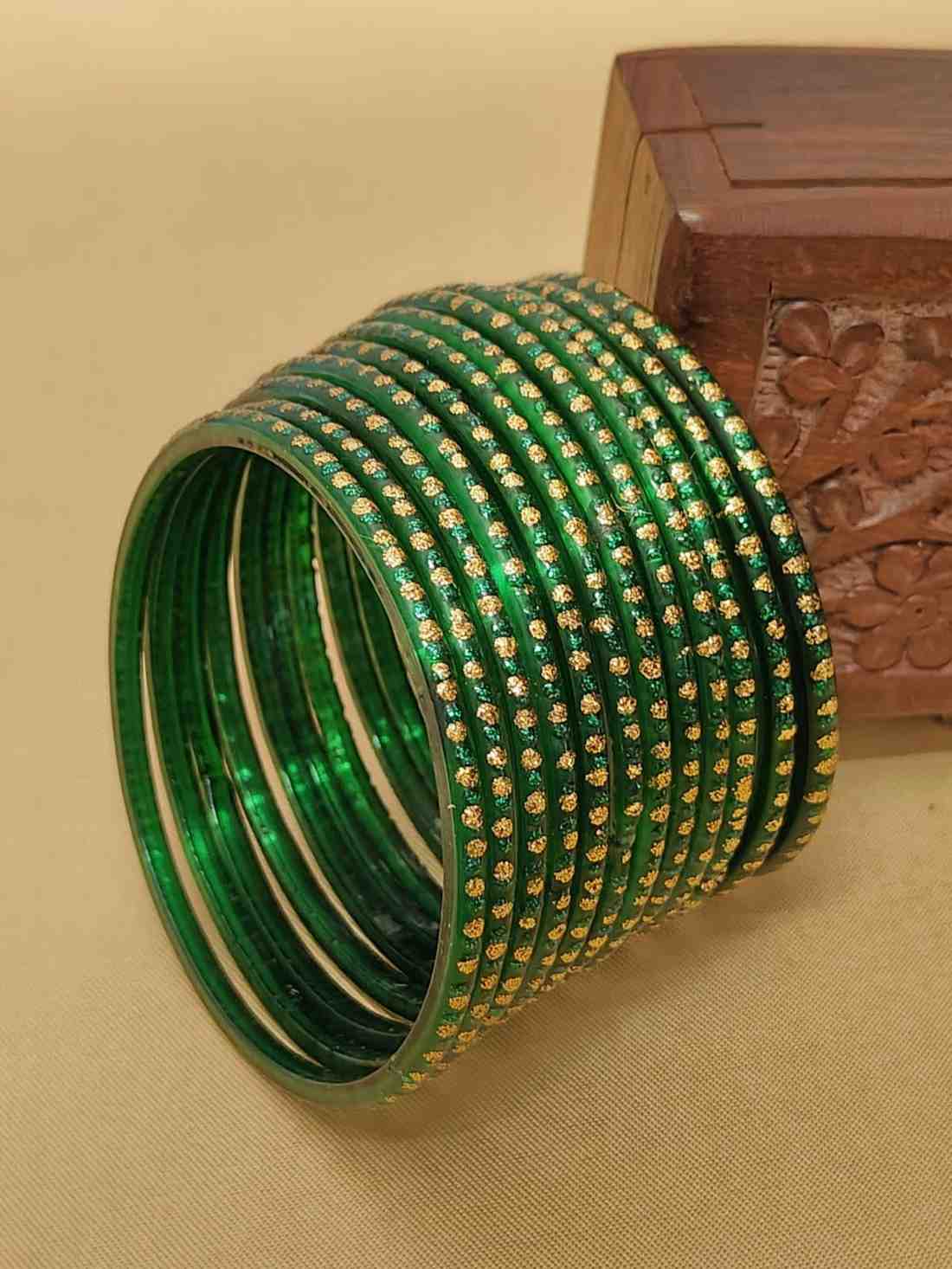 Matt Polish Both Hand Bangle Set