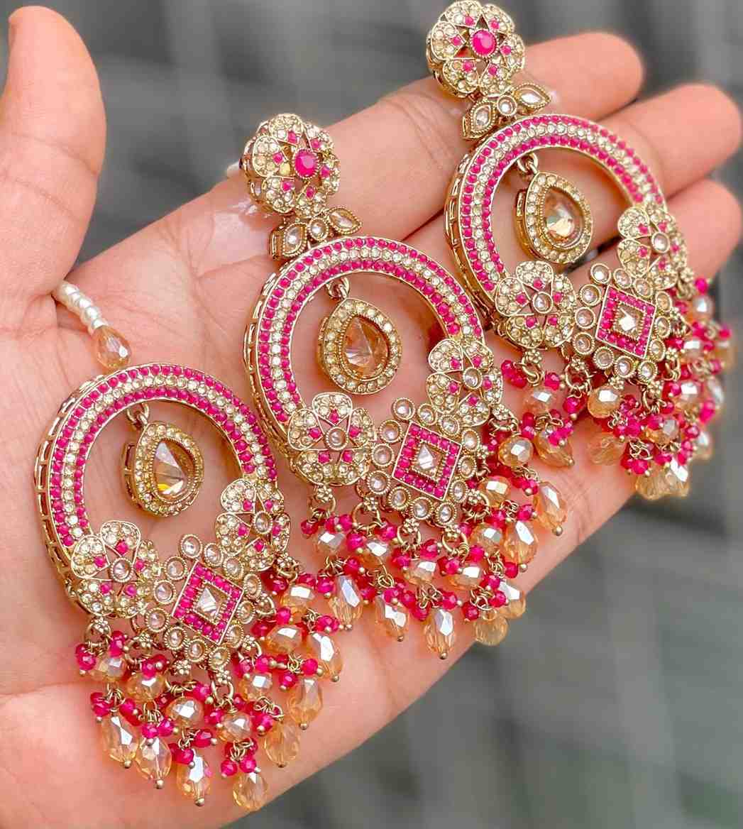 Reverse Ad Earrings And Tika