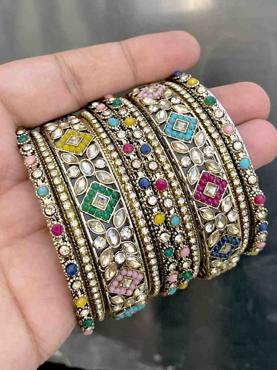 Reverse Ad Bangle Comnbo Set
