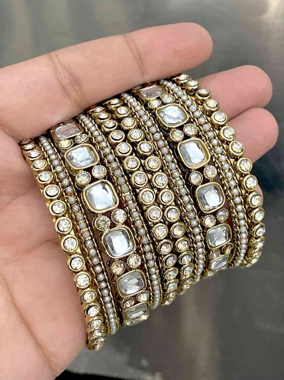 Reverse Ad Bangle Comnbo Set