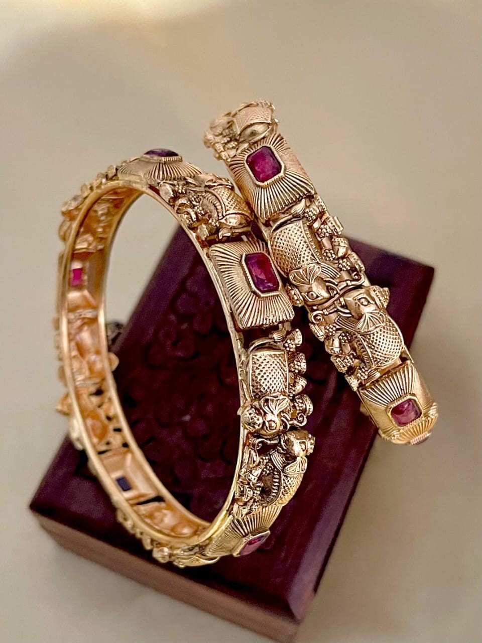 Matt Polish Bangle Set