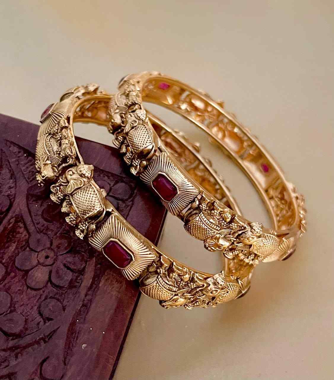 Matt Polish Bangle Set