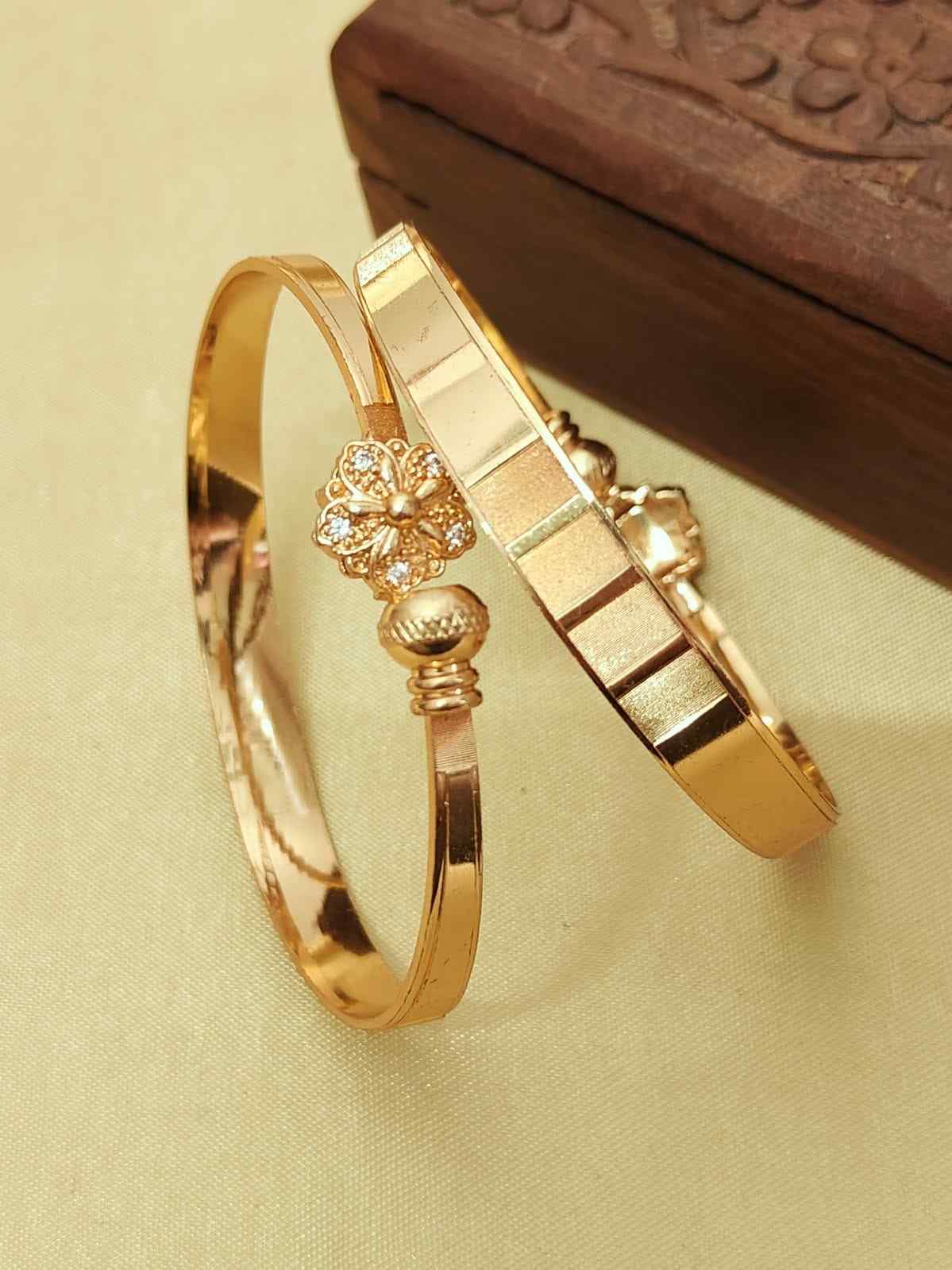 Gold Plated Openable Bangle 2 Year Guarantee