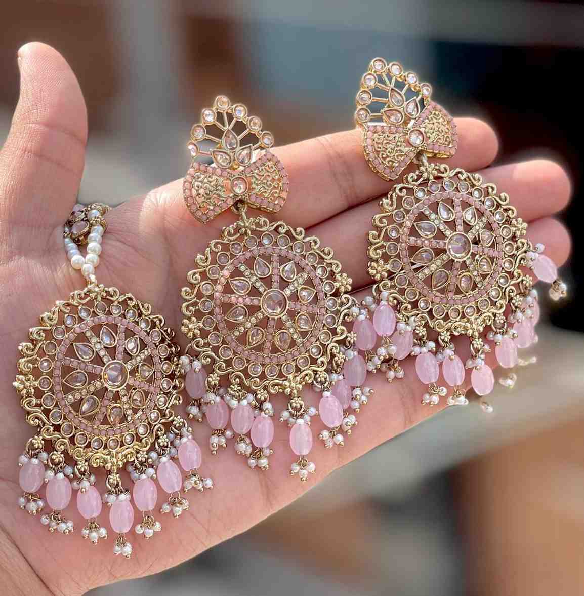 Earrings And Tika